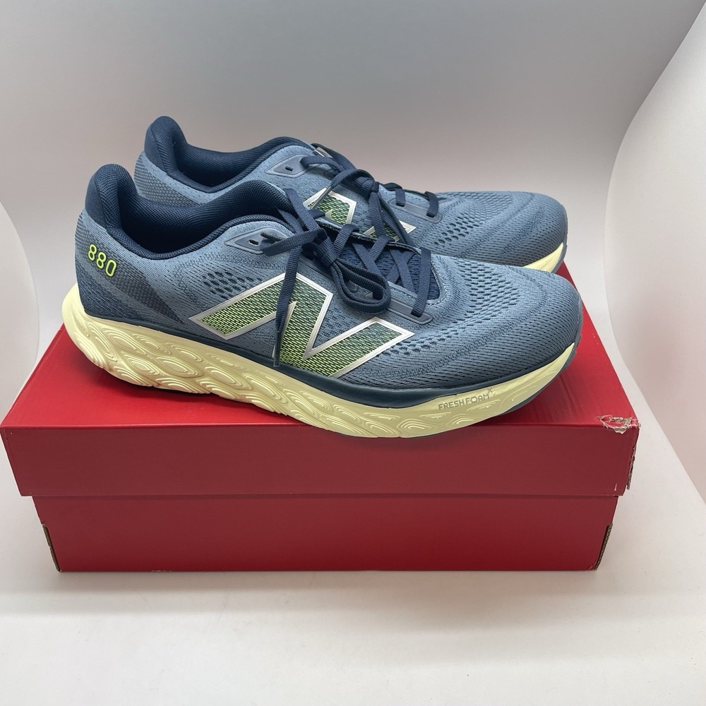 New Balance Sneakers Mens 12.5 FF X 880 V14 M880G14 Blue Running Unisex Shoe New